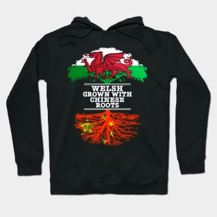 Welsh Grown With Chinese Roots - Gift for Chinese With Roots From China Hoodie